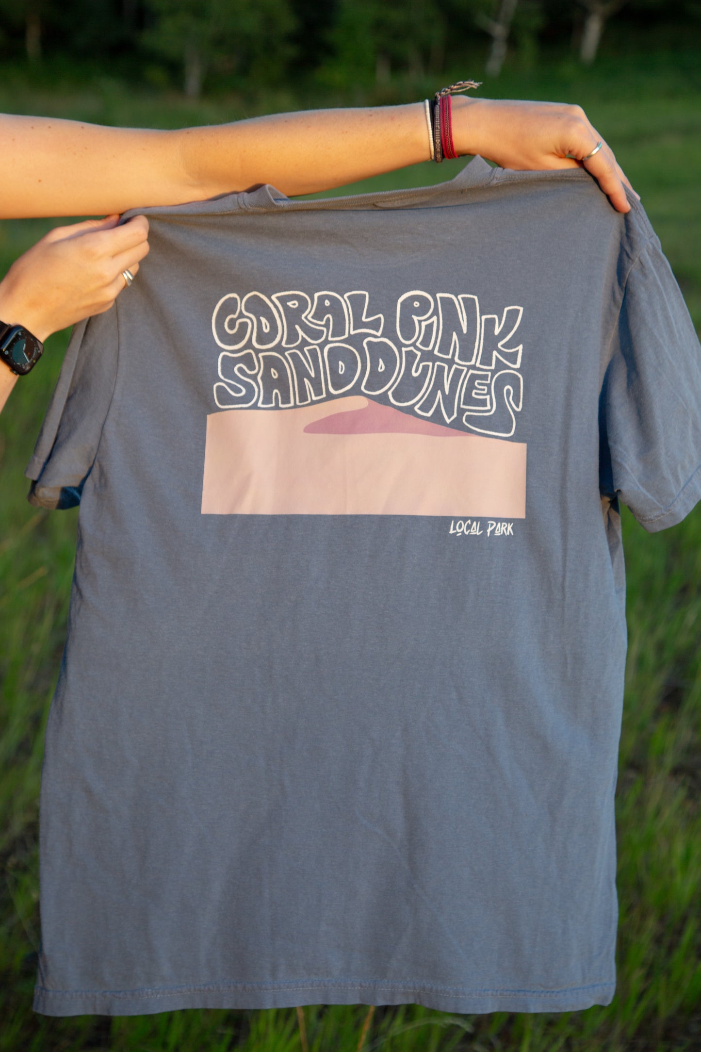 Pink Coral Sand Dunes Tee