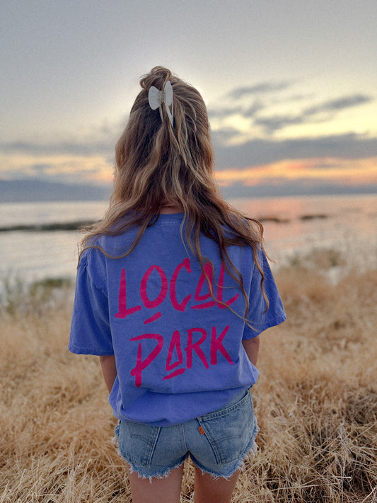 Hot Pink Logo Tee