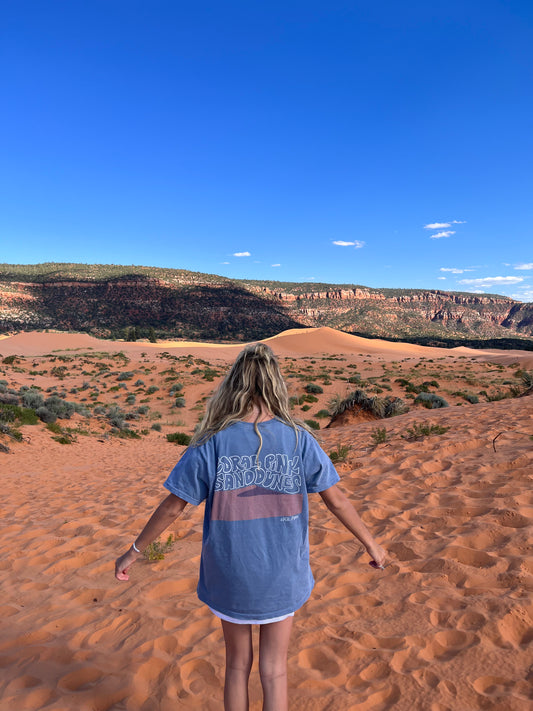 Pink Coral Sand Dunes Tee